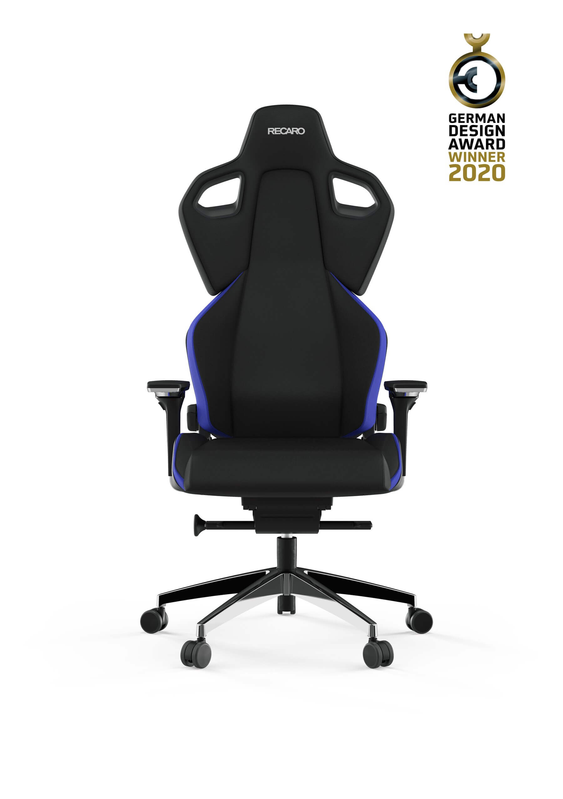 recaro-exo-fx-racing-blue-vorderansicht-award